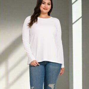 COTTON LONG SLEEVE TEE